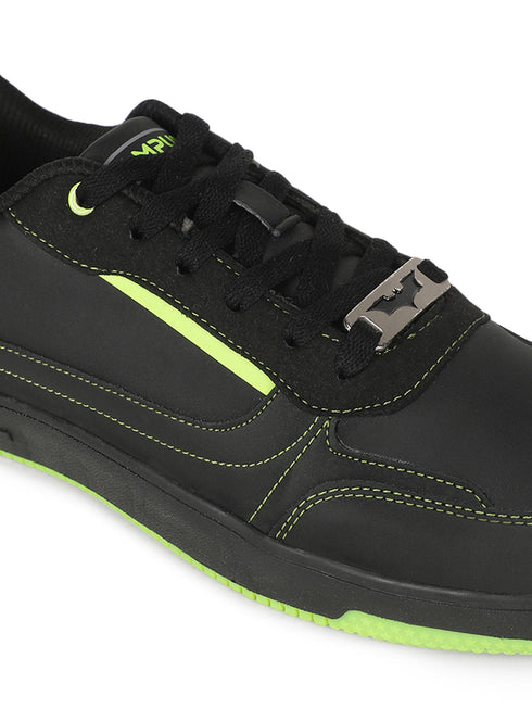 GOTHAM Black Men's Sneakers